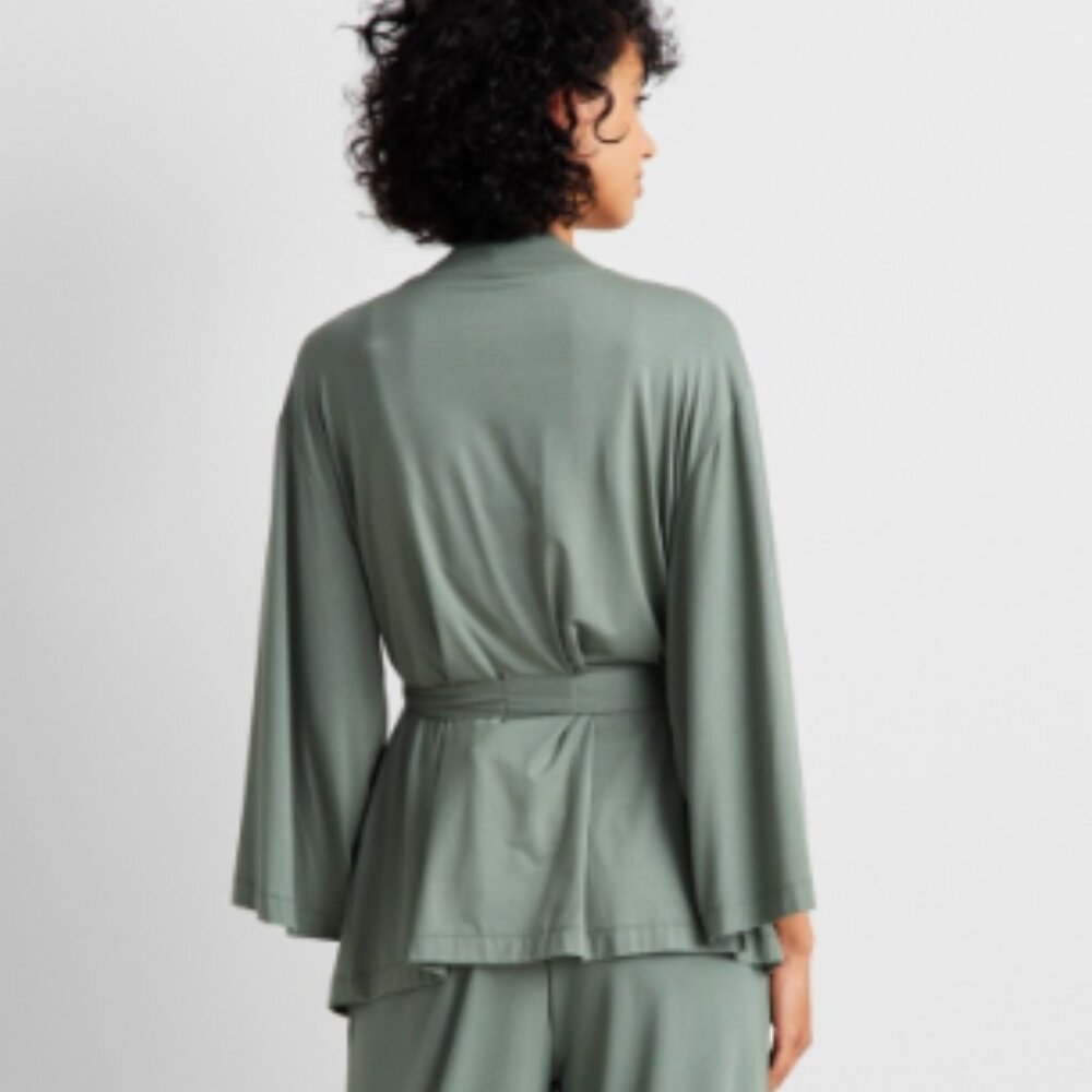 State of Day Women's 2-Piece(Missing Pans) Fluid-Knit Pajama Set Size M 6076 - Picture 2 of 4